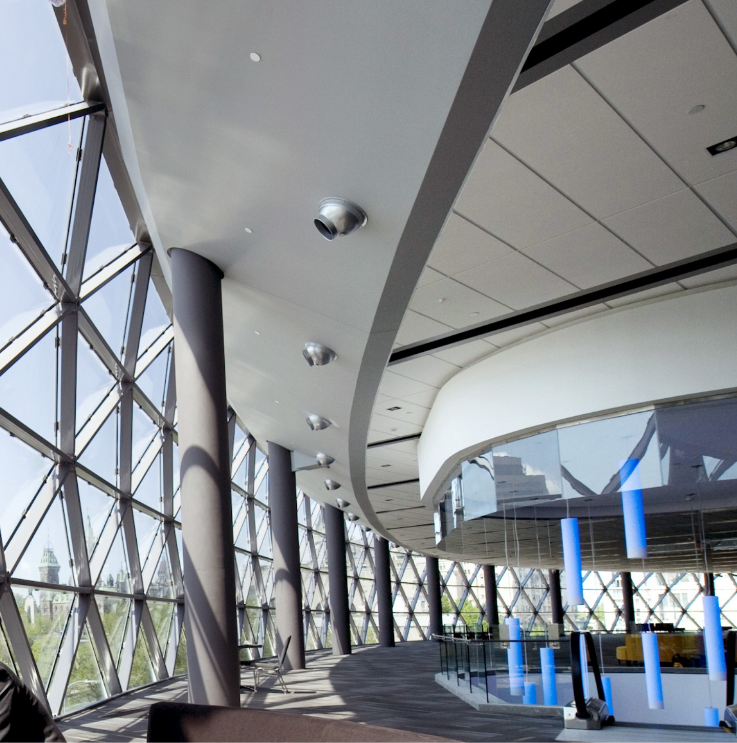 The Shaw Centre's Parliament Foyer on Level 3.