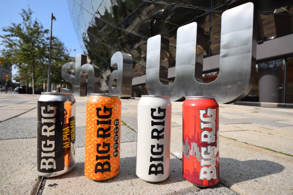 Big Rig Brewery Cans