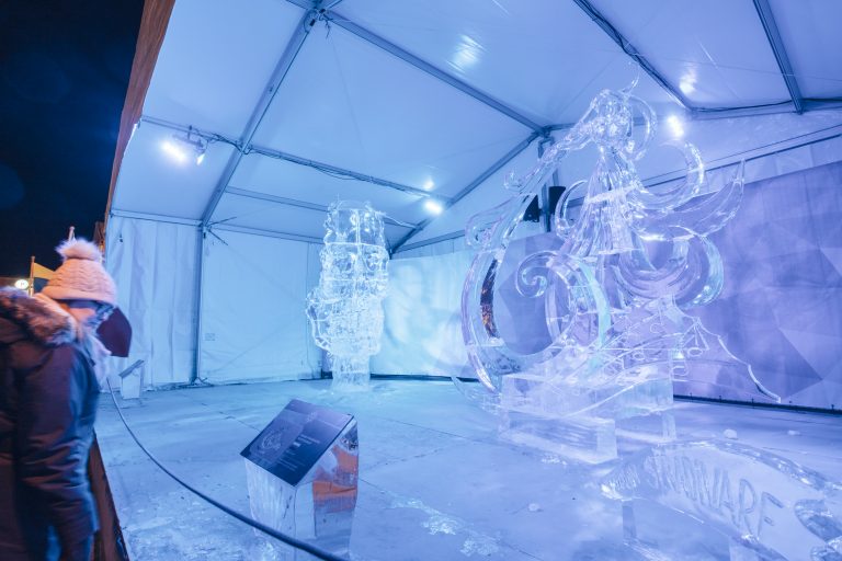 Winterlude Ice Sculpture Display