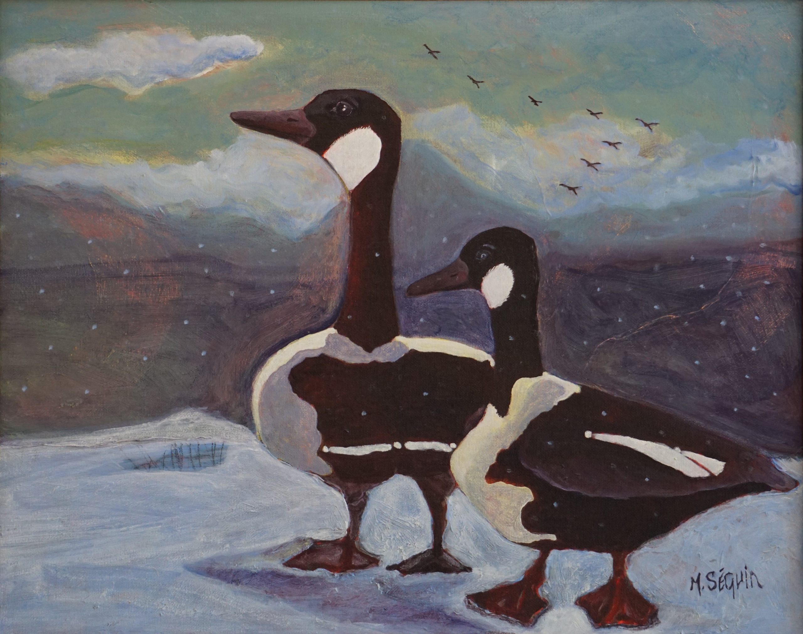"Goose" Painting