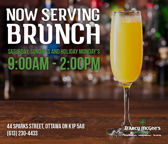 D'Arcy Mcgees Brunch